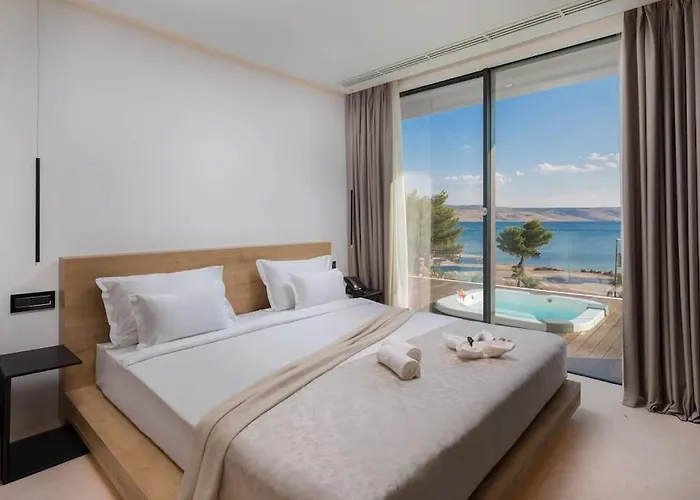 Βίλα Exclusive Calma I - Heated Pool&spa Sea View Starigrad Paklenica
