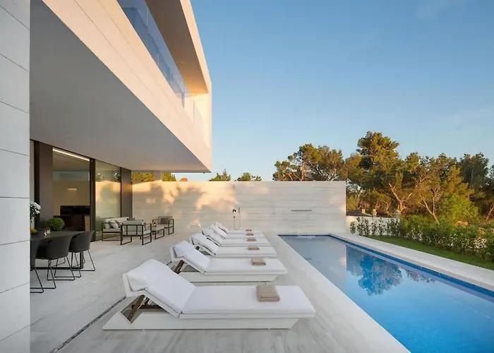 Exclusive Calma I - Heated Pool&spa Sea View * Starigrad Paklenica